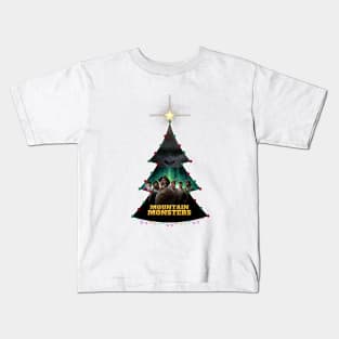 Mountain  Monsters chistmas Kids T-Shirt